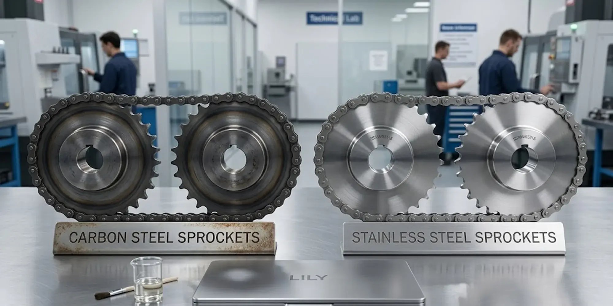 Carbon Steel vs Stainless Steel Sprockets