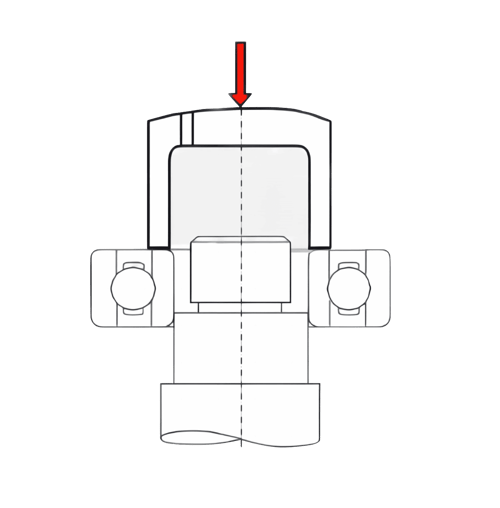 Bearing Press Fitting Procedure - Inner Ring