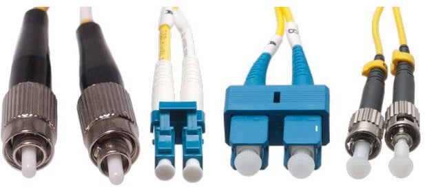 The components of fiber optic connectors