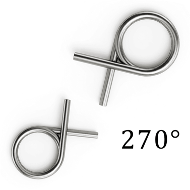 270° Degree Torsion Springs