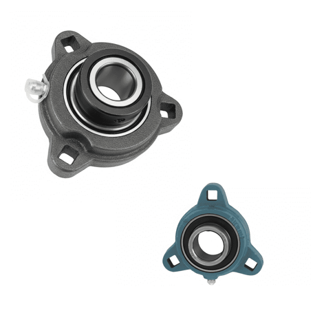 3-Bolt Flange Bearings