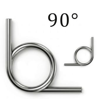90° Degree Torsion Springs