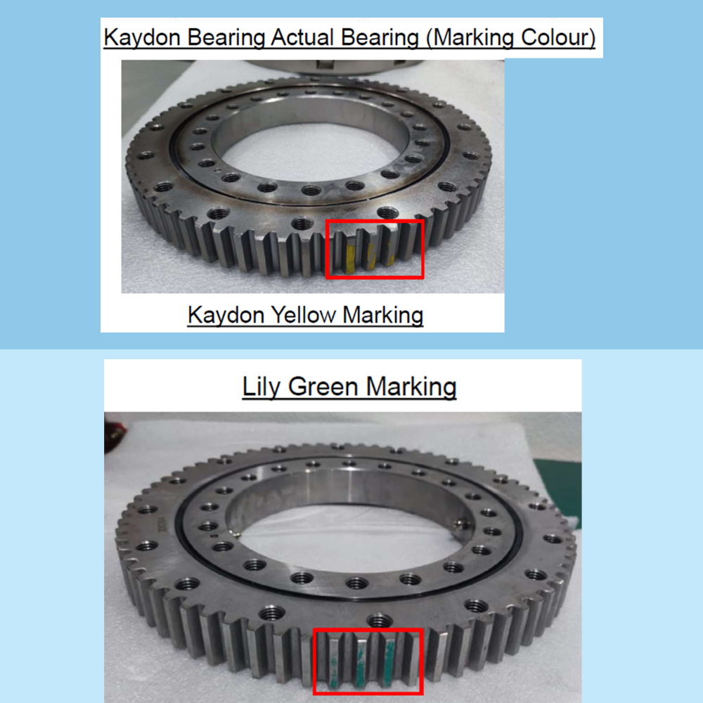 Actual Marking Color of LILYs and Kaydons Real Bearings-1