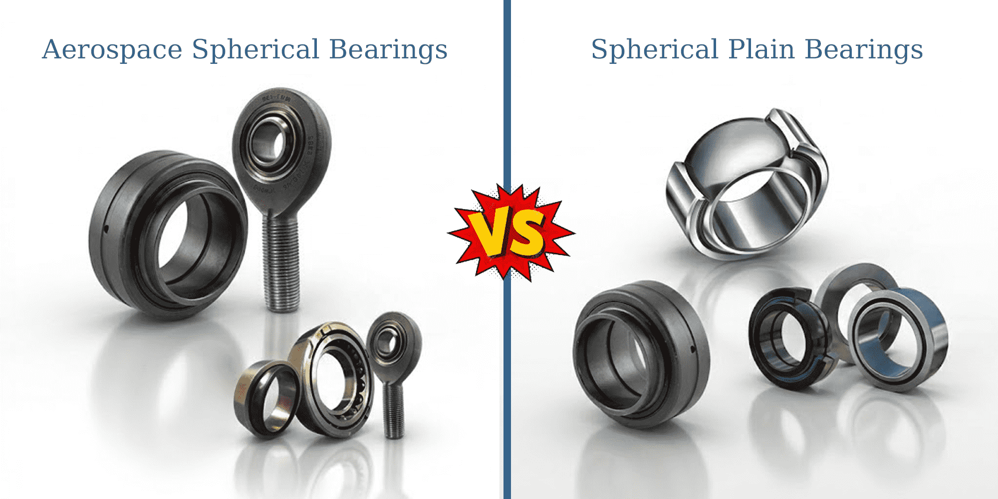 Aerospace Spherical Bearings vs Spherical Plain Bearings