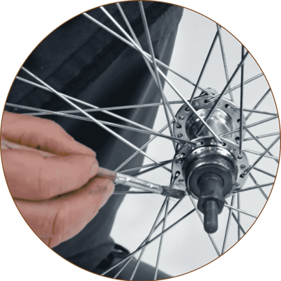 Apply Anti-Seize Lubricant to freewheel threads on a hub