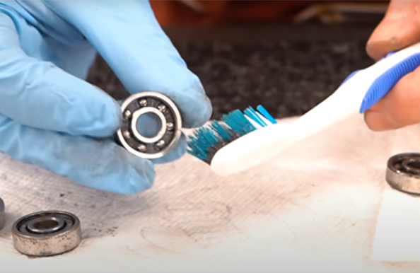 Cepillado de los rodamientos