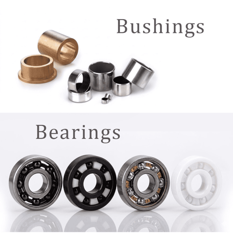 轴套与轴承对比