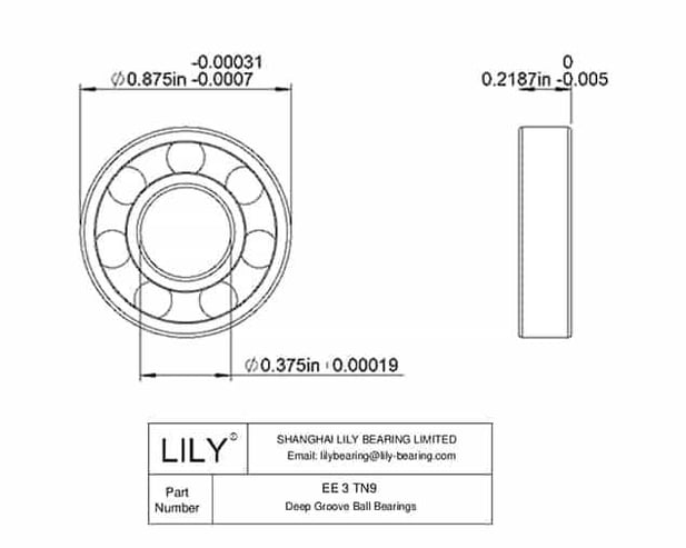 Deep Groove Ball Bearing Structure