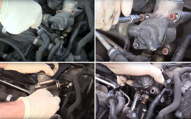 Detach High-Pressure Fuel Pum