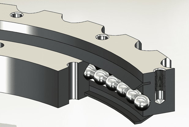 Four Point Contact Ball Bearing