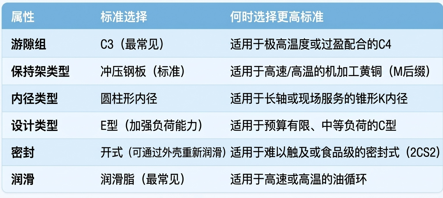 如何选择正确的调心滚子轴承