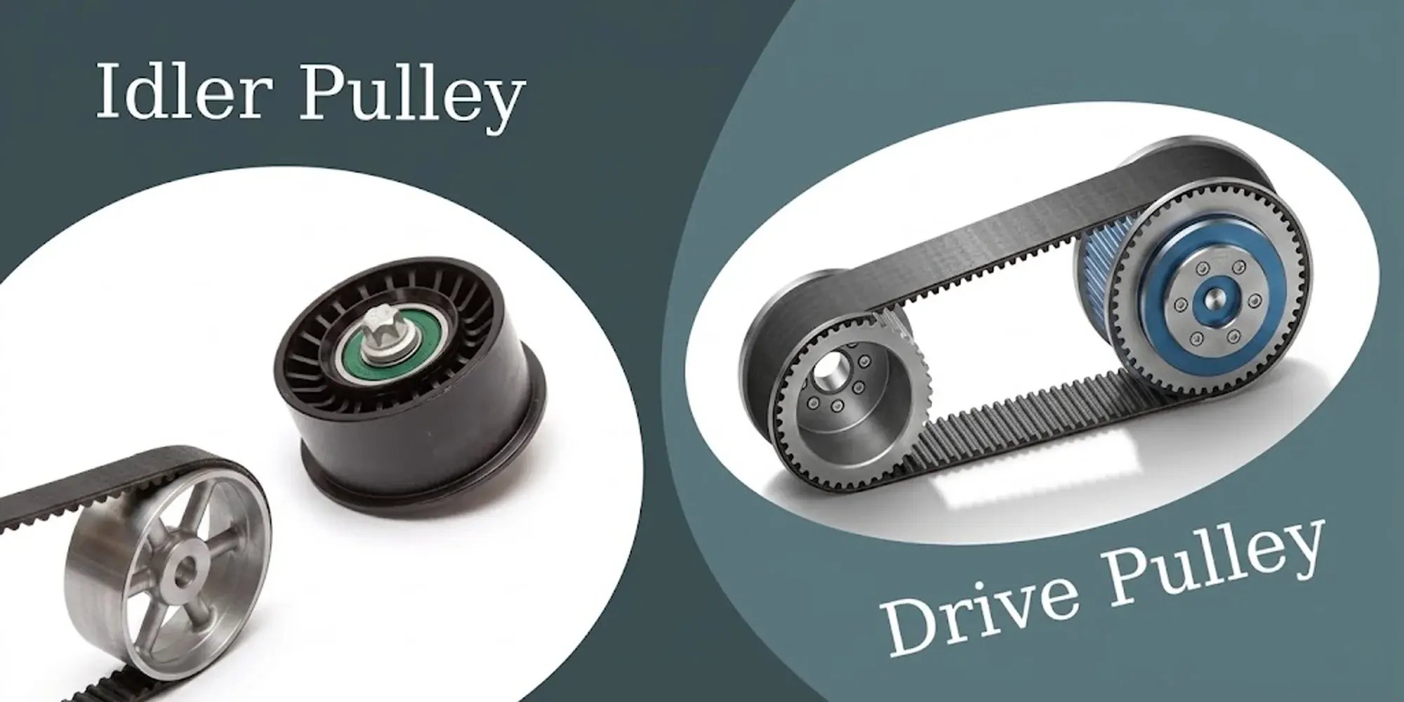 Idler Pulley vs Drive Pulley