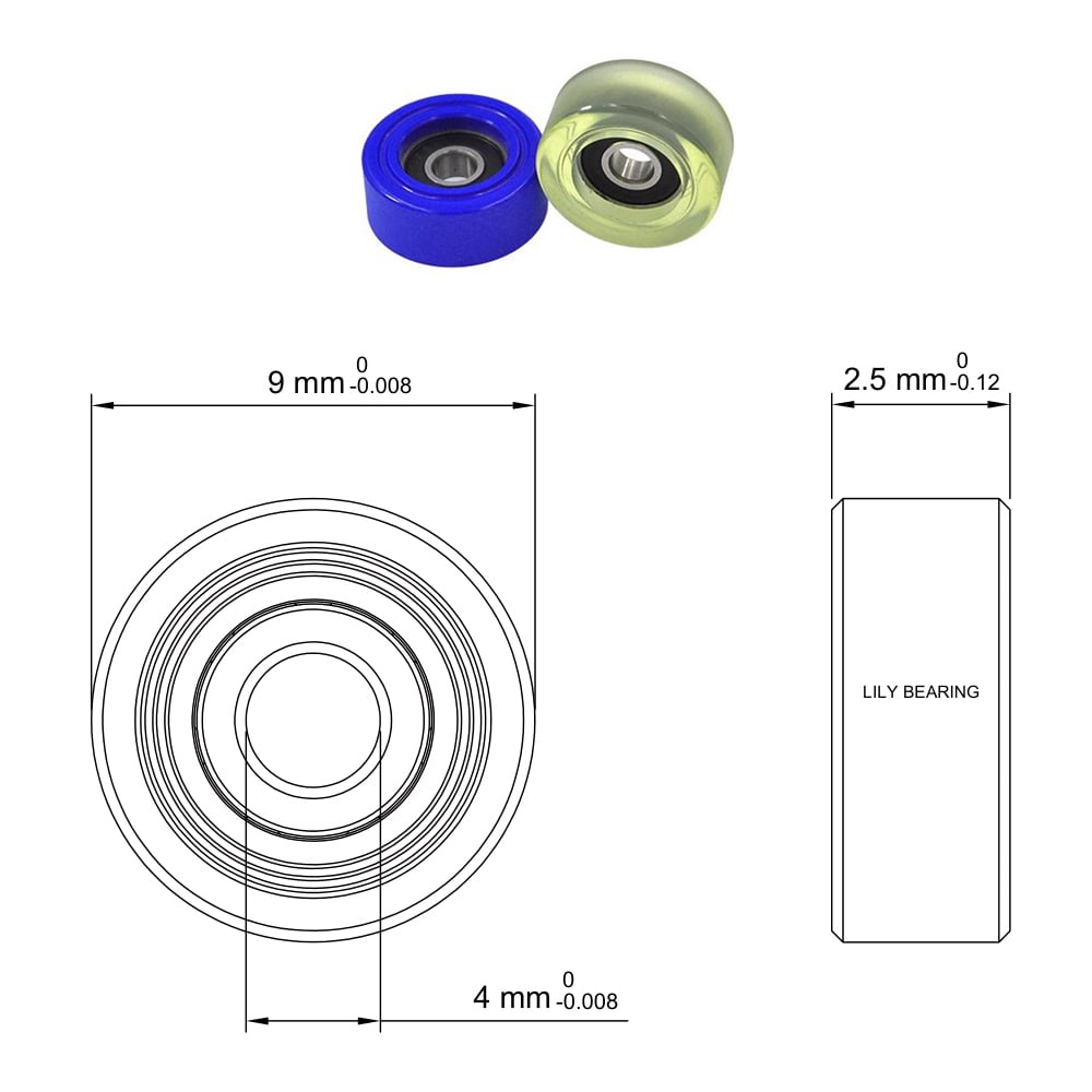 Polyurethane Coated Bearings