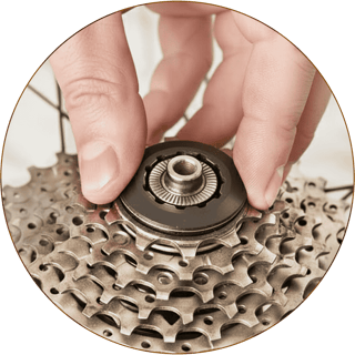Screw the lockring on by hand