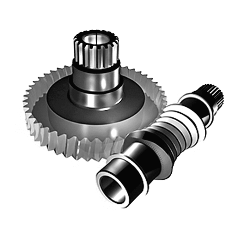 Single-Throated Worm Gears