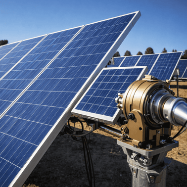 Solar panel tracking systems
