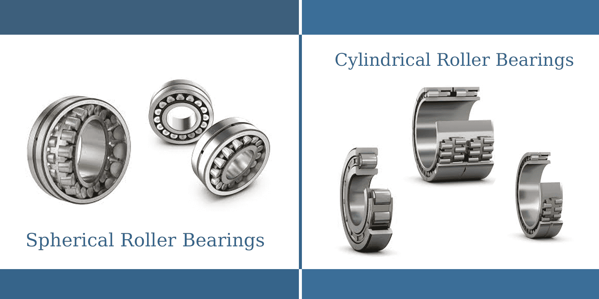 调心滚子轴承与圆柱滚子轴承