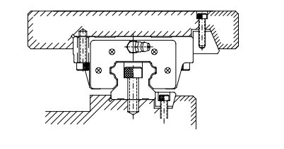 Mounting with Taper Gib