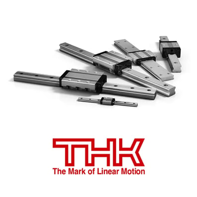THK linear guide rails and carriages