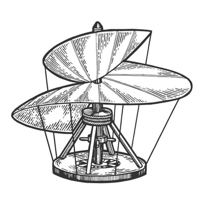 The earliest known example of a ball bearing device
