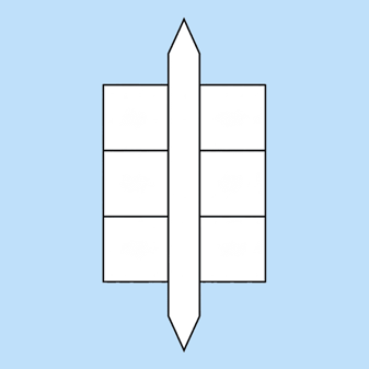 Cross-section diagram of Type C Sprockets