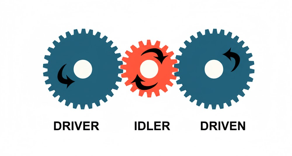 Controlled Gear Rotation How Do Gears Work? A Guide to Speed, Torque, and Gear Ratios