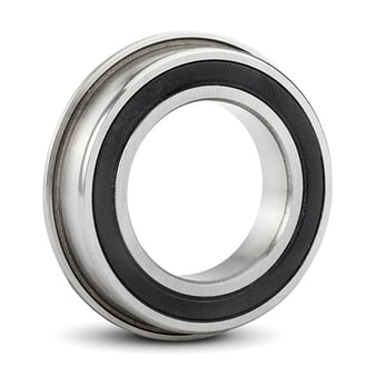 Rodamientos de bolas con pestaña