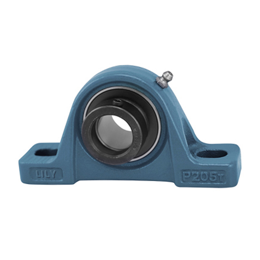 Eccentric collar pillow block bearing