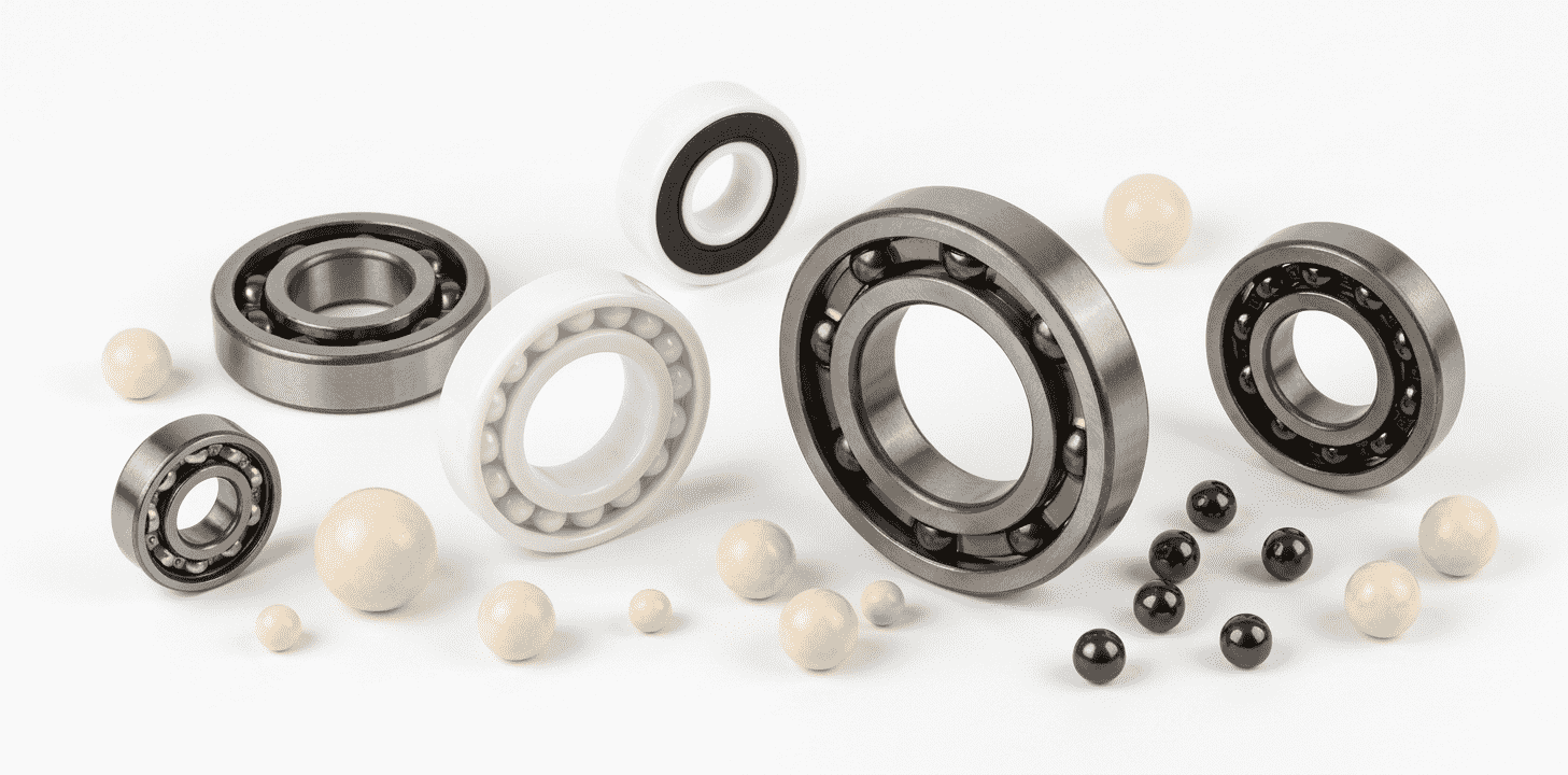 Ceramic Bearing Materials Compared: Si3N4 vs ZrO2 vs SiC vs Al2O3