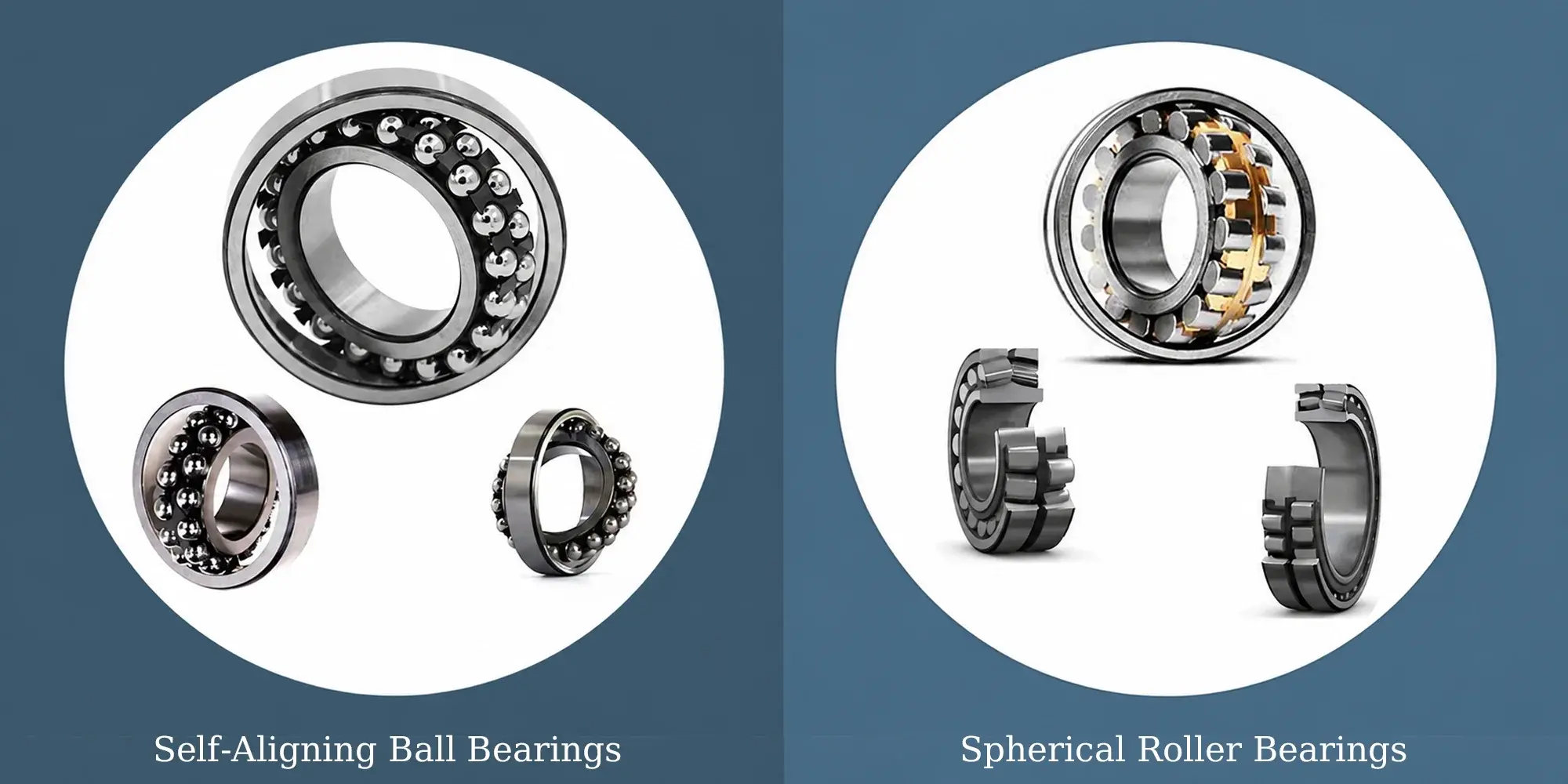 Self-Aligning Ball Bearings vs Spherical Roller Bearings