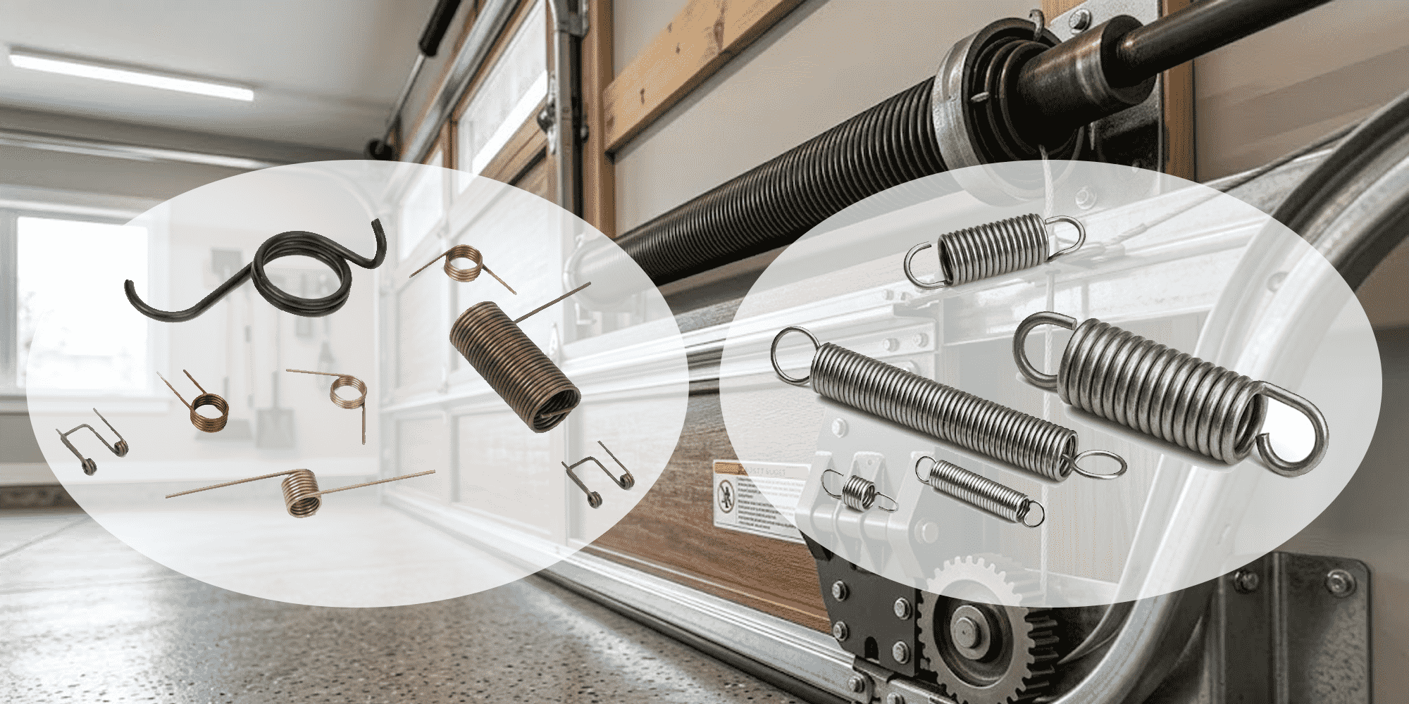 Torsion Springs vs. Extension Springs: Which One Does Your Garage Door Need?