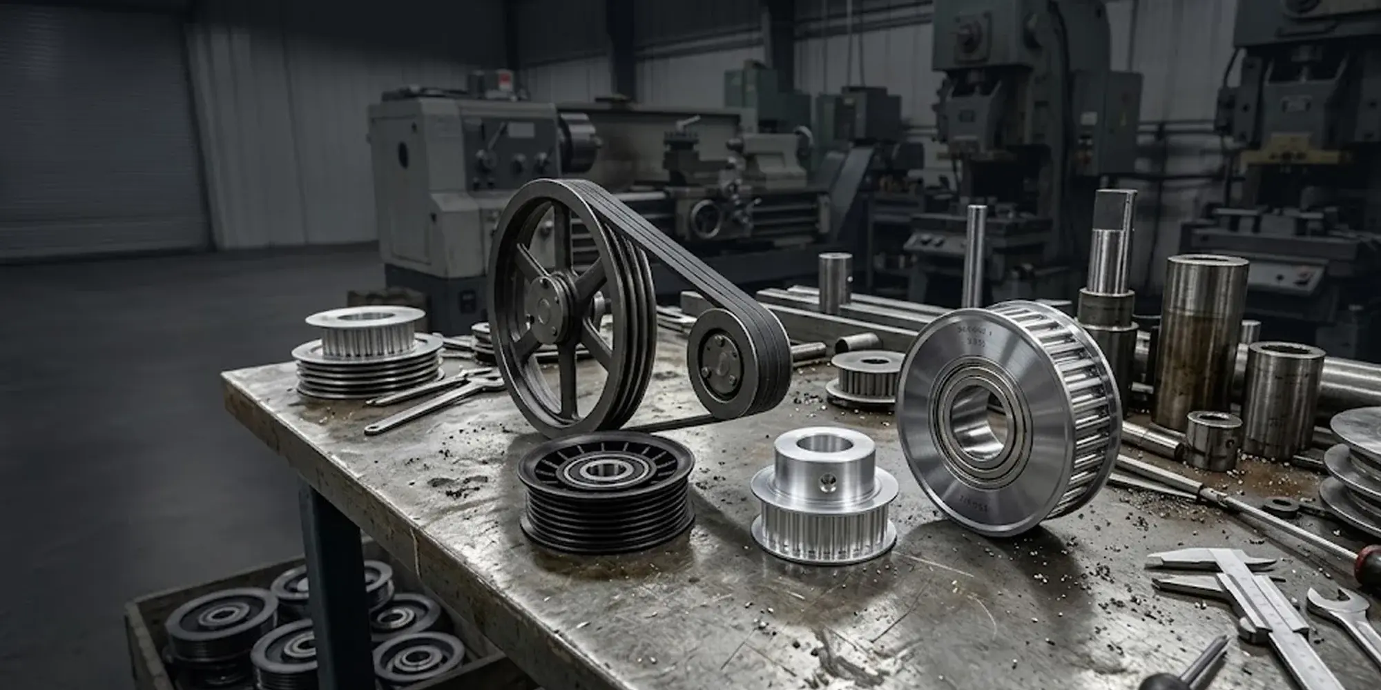 Types of Pulleys and Their Uses: Belt, Idler, Rope & Timing