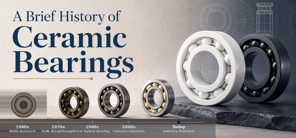 A Brief History of Ceramic Bearings: From Lab Curiosity to Industry Standard